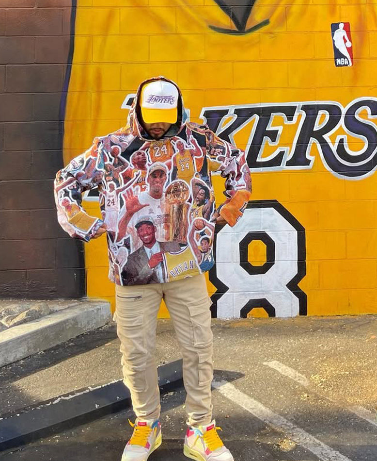 WOVEN TAPESTRY HOODIE