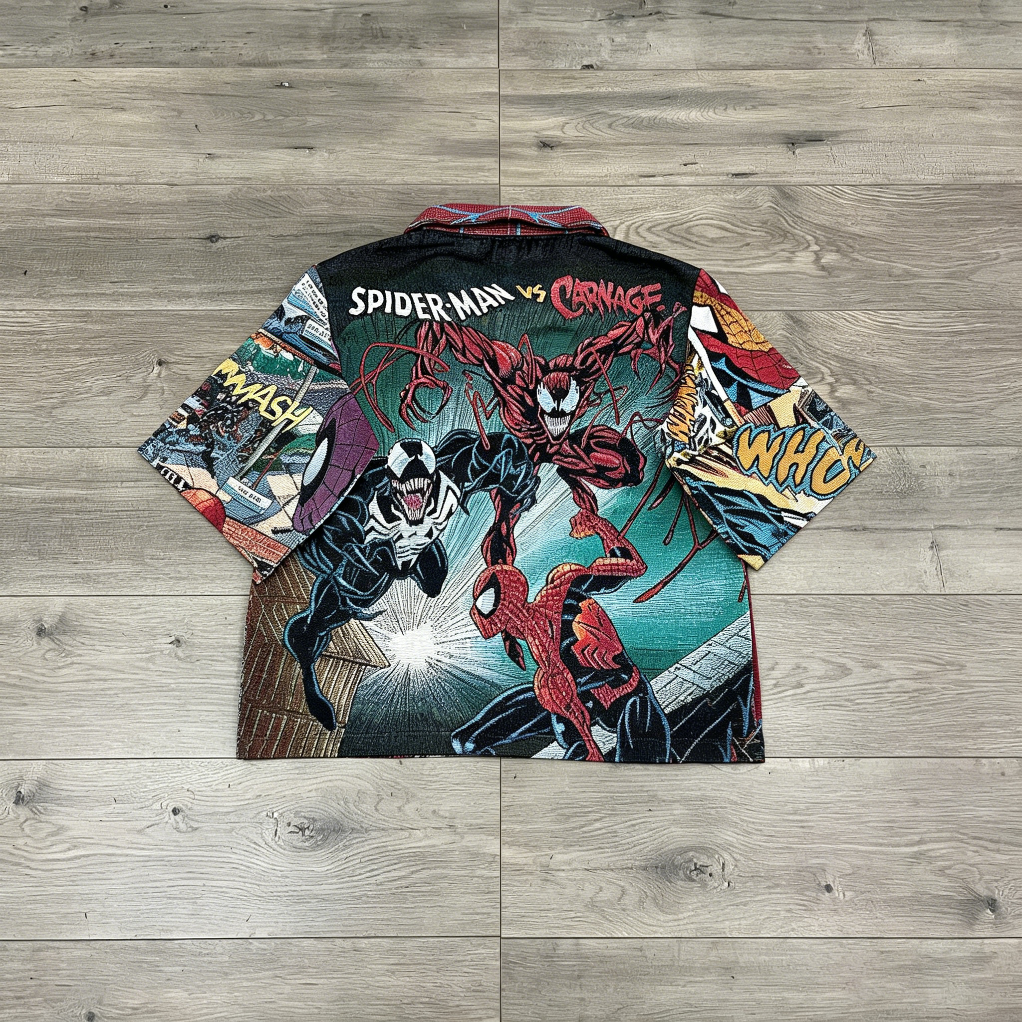 RED SPIDER TAPESTRY TEE