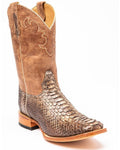 Men's Exotic Python Western Boots-60052
