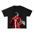 Cristiano Ronaldo Manchester Back Ball Control Tee-2002