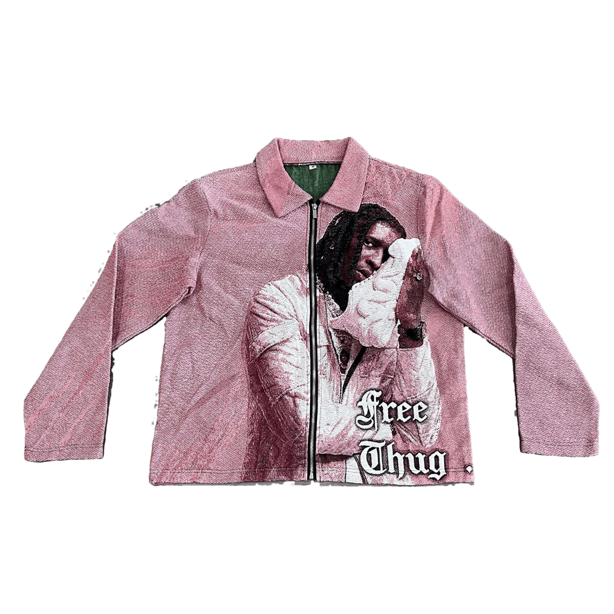PINK YSL TAPESTRY JACKET