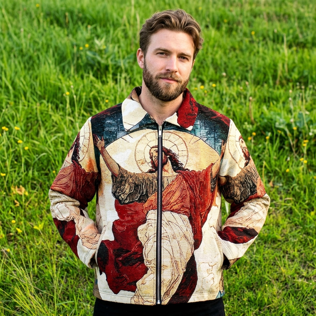 JESUS V5 TAPESTRY JACKET