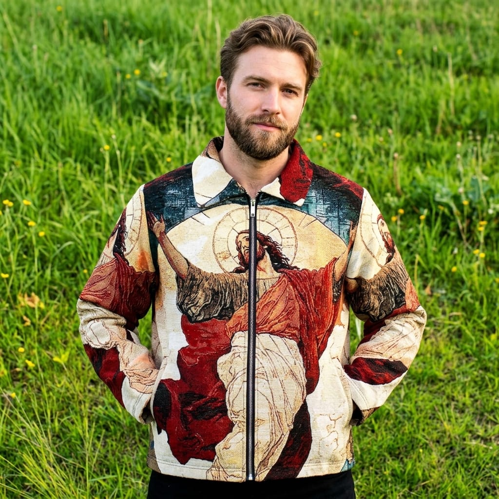 JESUS V5 TAPESTRY JACKET