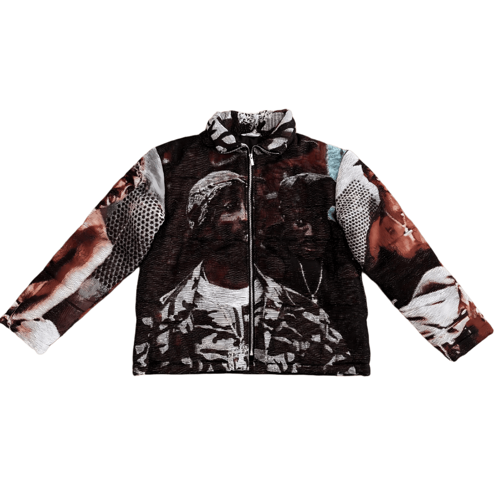 NEW 2PAC TAPESTRY COAT