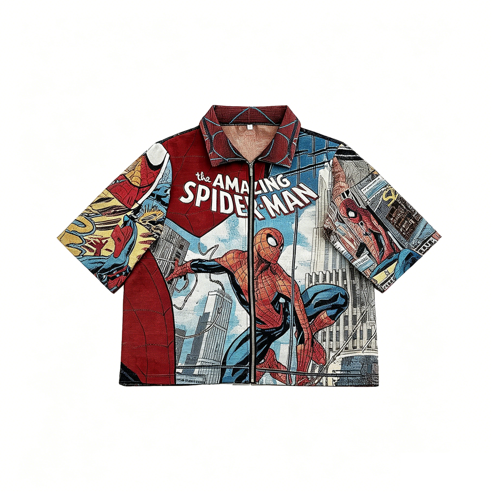 RED SPIDER TAPESTRY TEE