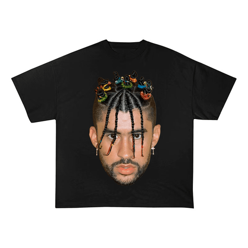 BIG FACE BAD BUNNY TEE-57071