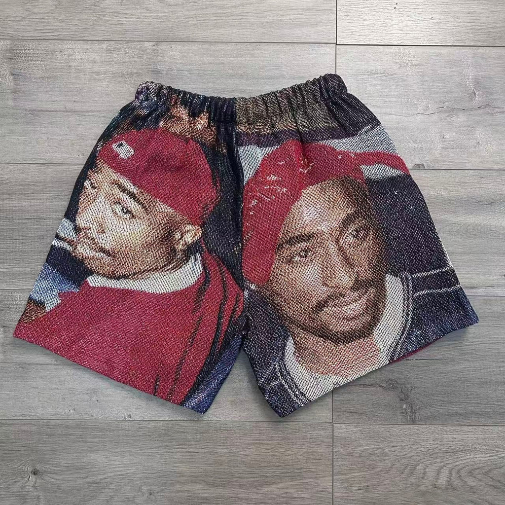 2PAC V5 TAPESTRY SHORTS