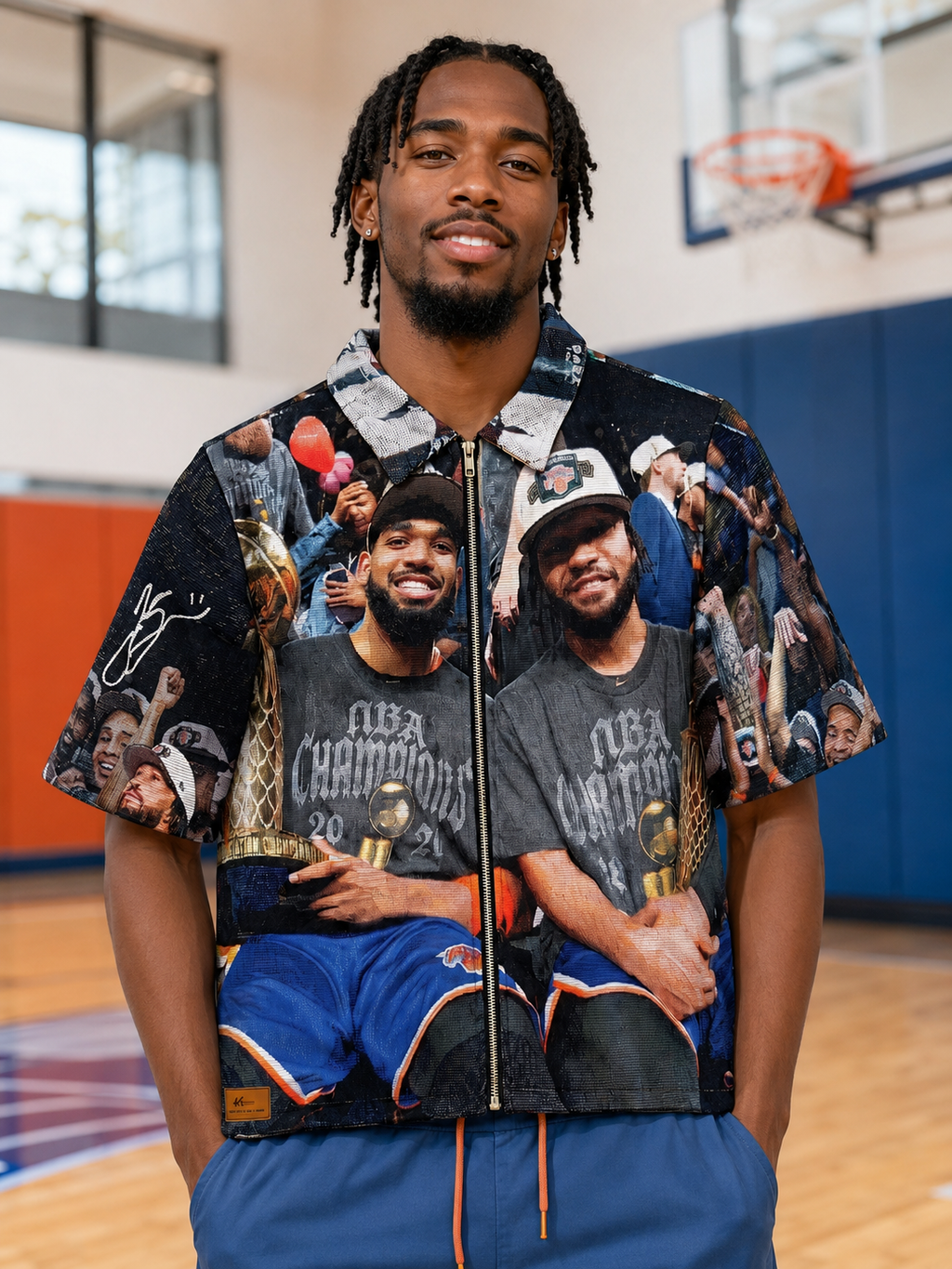 BRUNSON CHAMPION TAPESTRY TEE