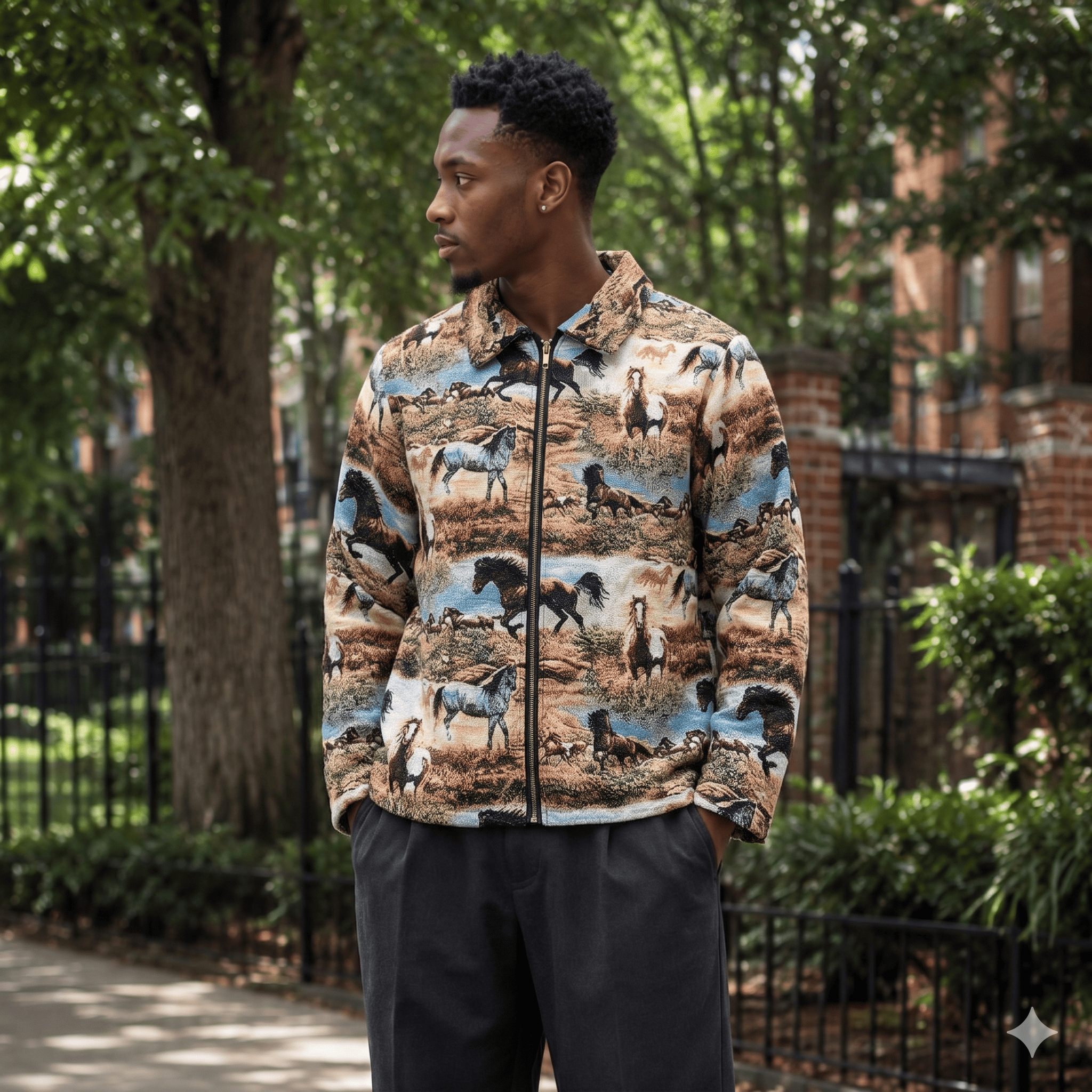 WESTERN TAPESTRY JACKET