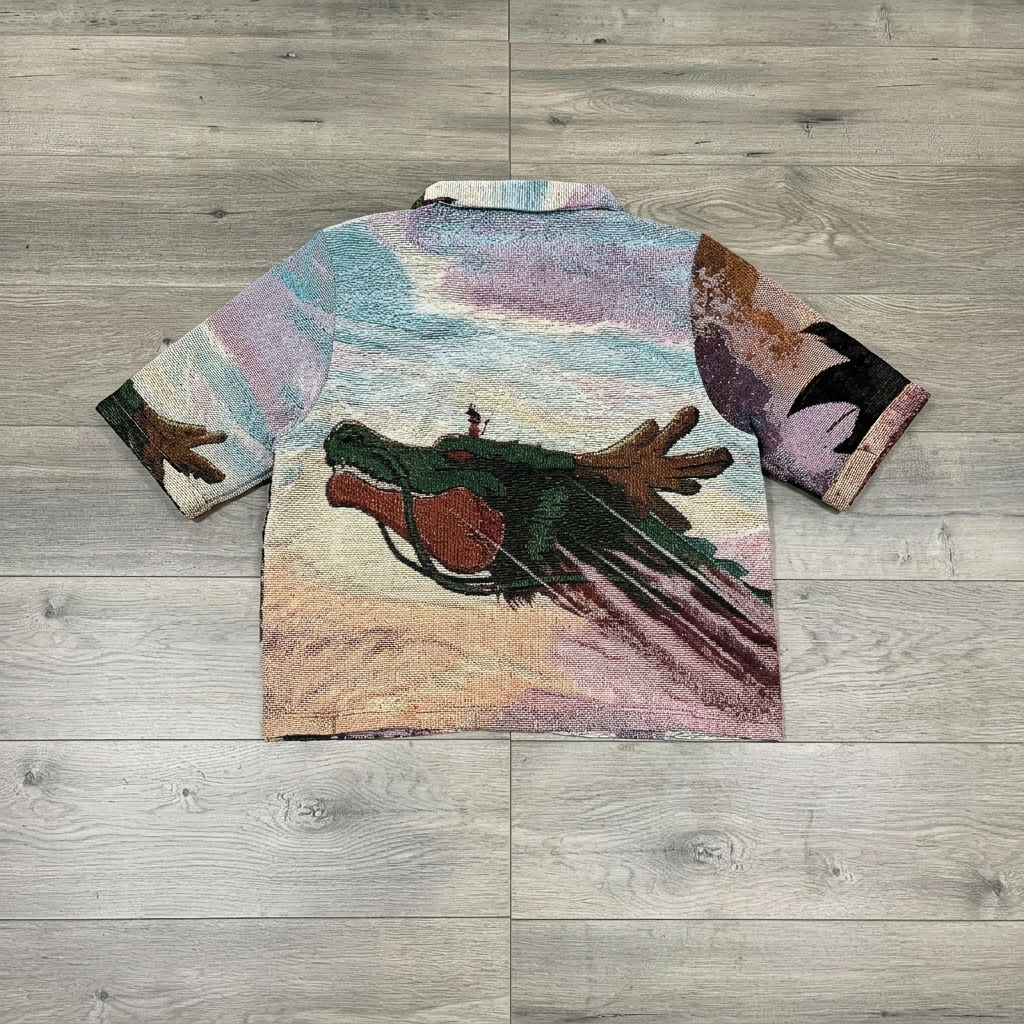 DRAGON V2 TAPESTRY TEE