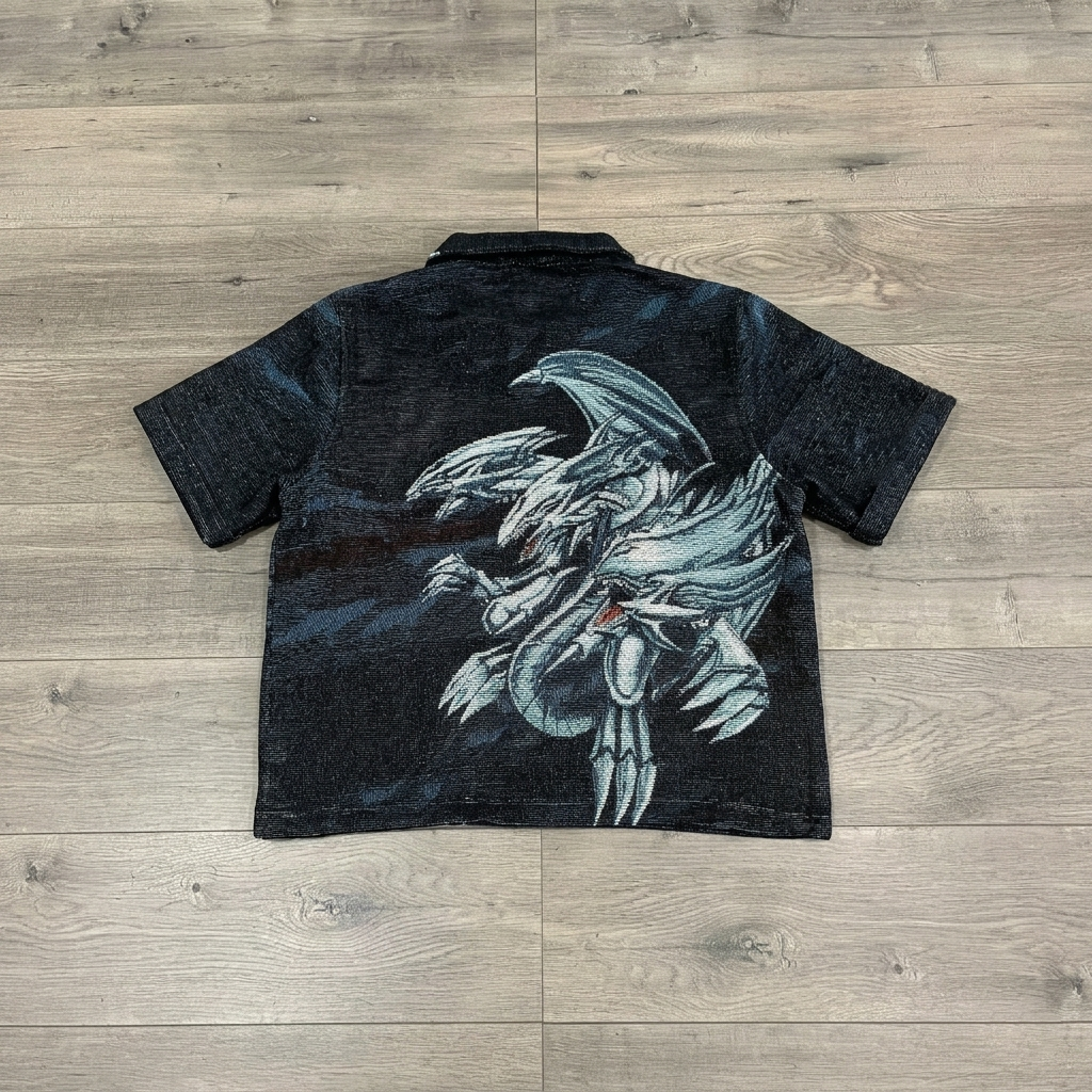 BLUE EYES WHITE DRAGON TAPESTRY TEE