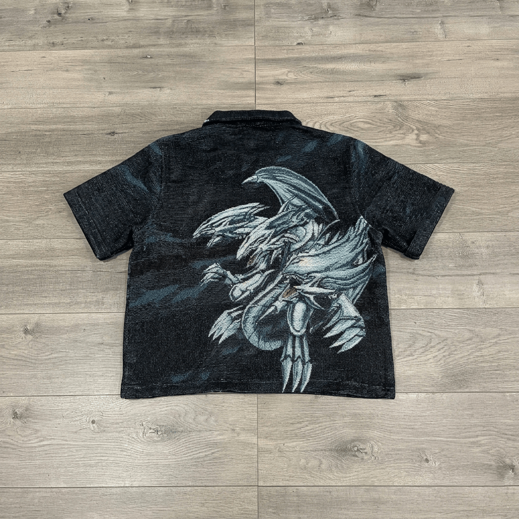 BLUE EYES WHITE DRAGON TAPESTRY TEE