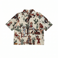 WHITE COWGIRL TAPESTRY TEE