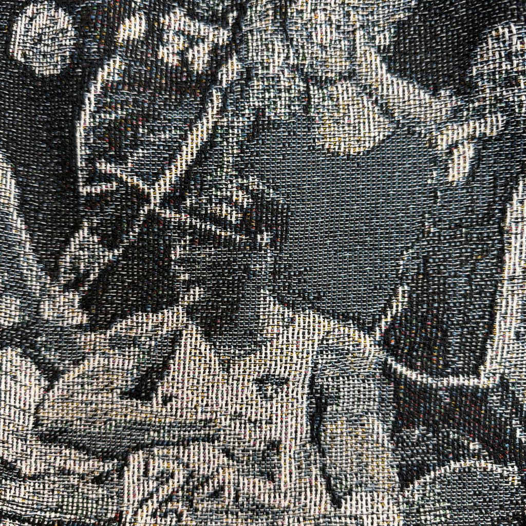 WHITE BLACK MAMBA TAPESTRY SHORTS