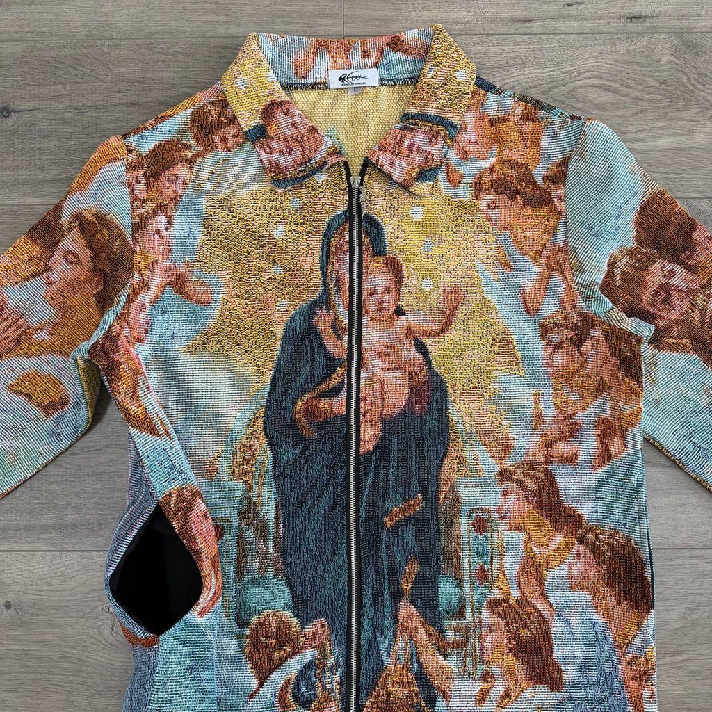 VIRGIN MARY TAPESTRY JACKET
