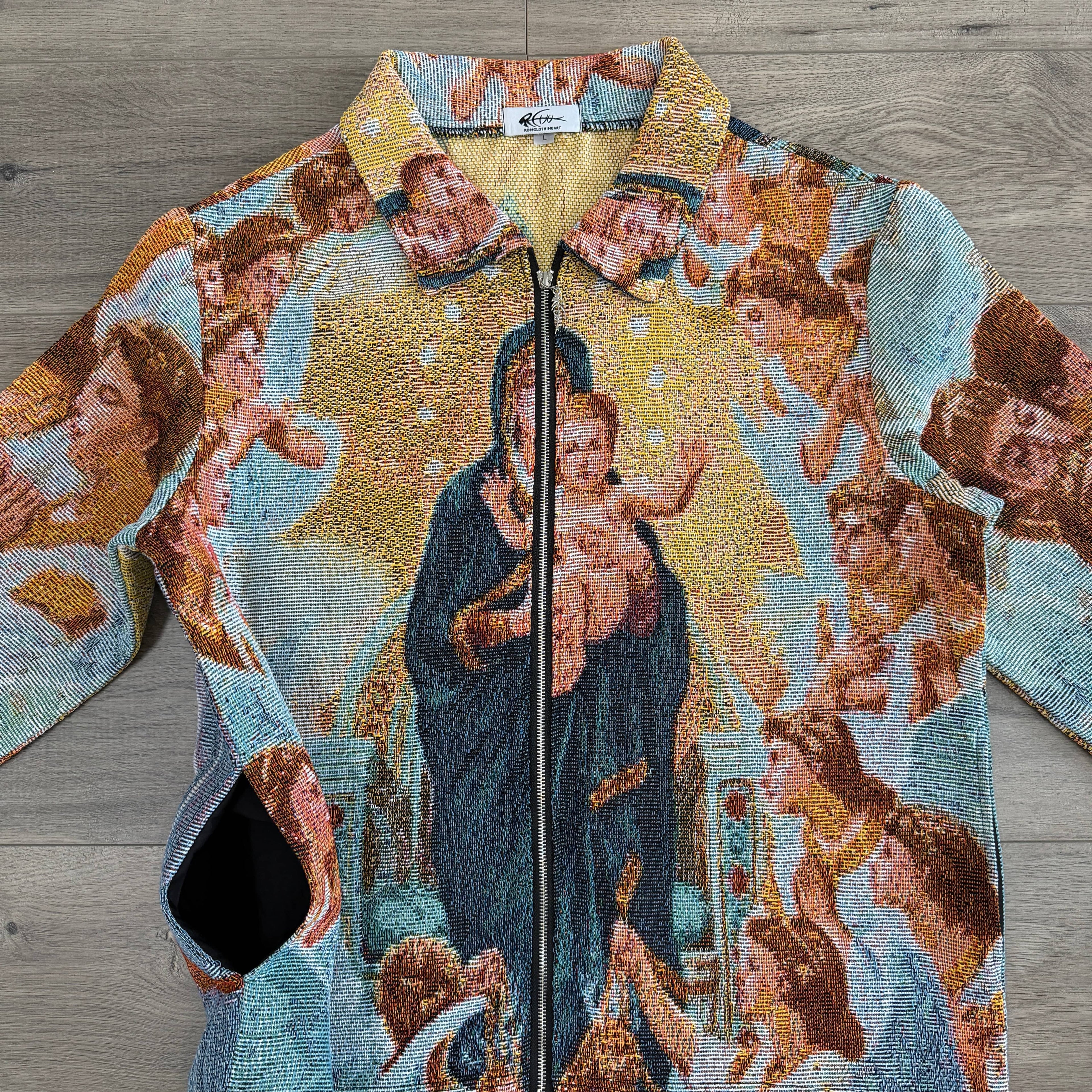 VIRGIN MARY TAPESTRY JACKET