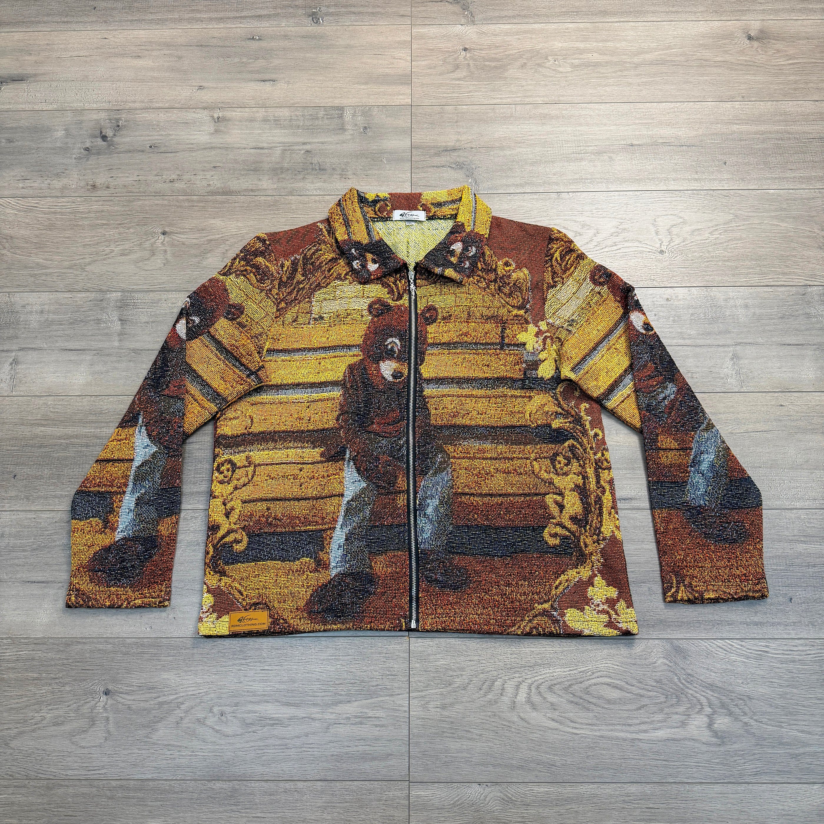 VINTAGE BEAR TAPESTRY JACKET