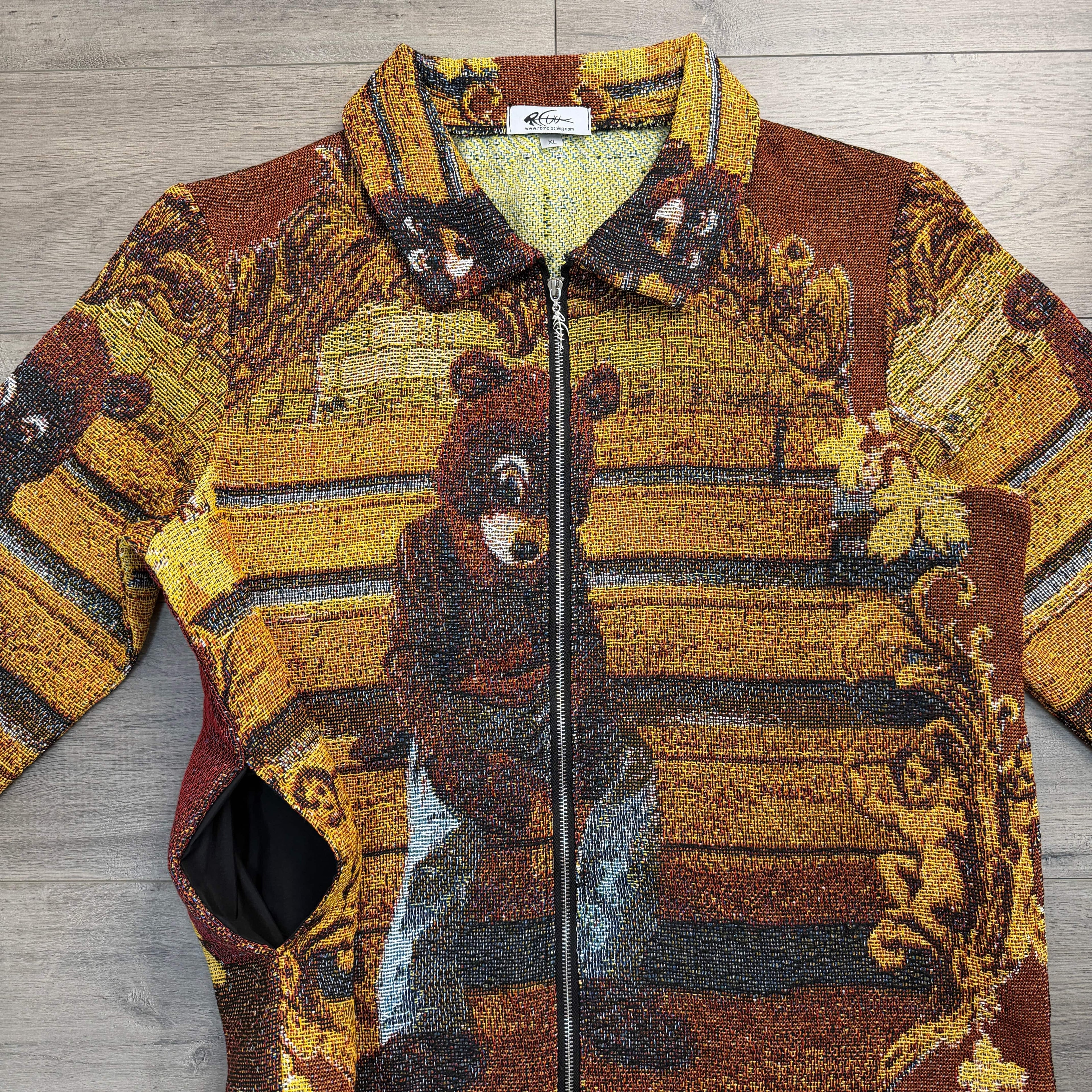 VINTAGE BEAR TAPESTRY JACKET