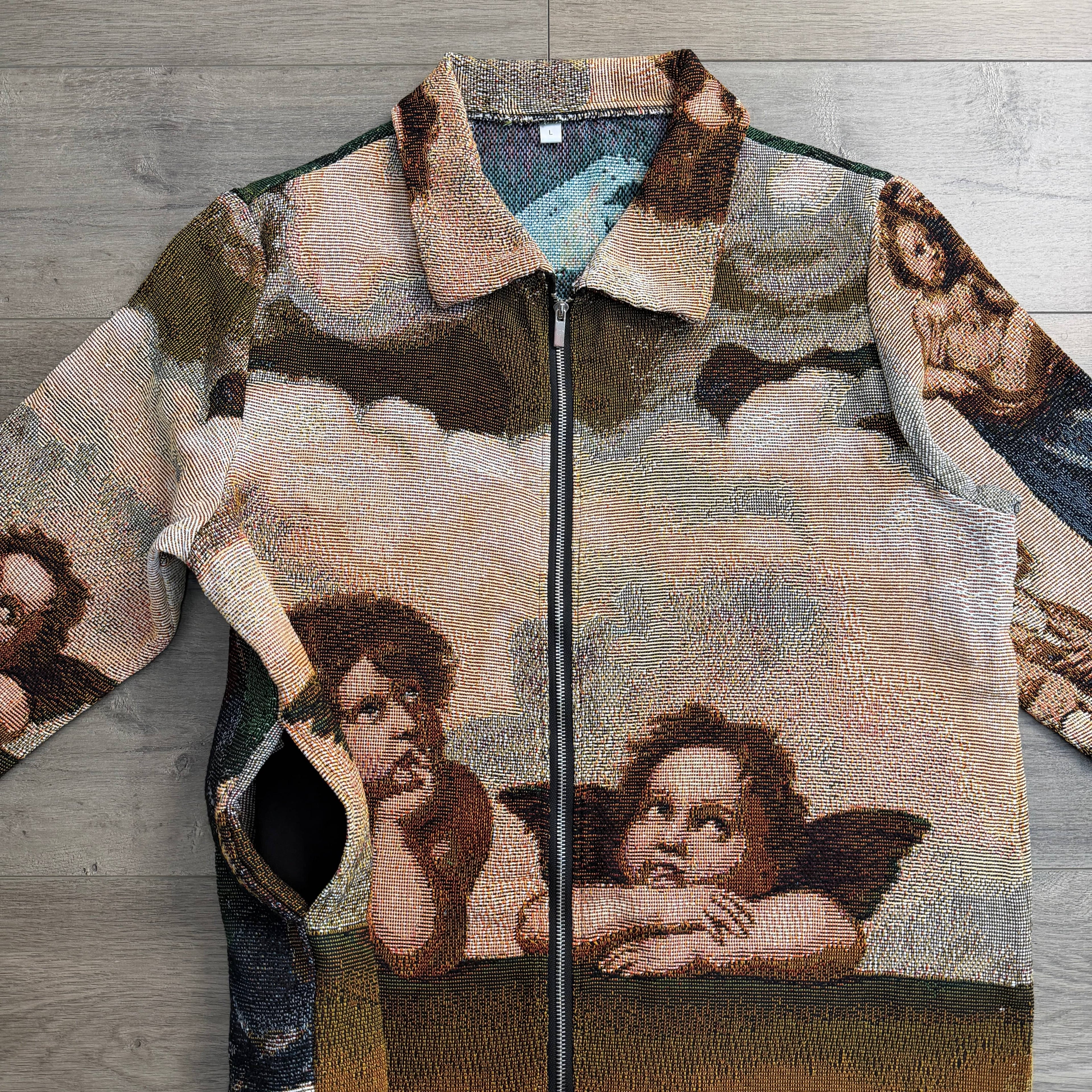 TWO ANGELS TAPESTRY JACKET