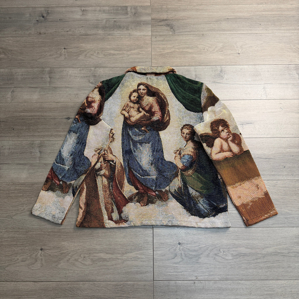 TWO ANGELS TAPESTRY JACKET