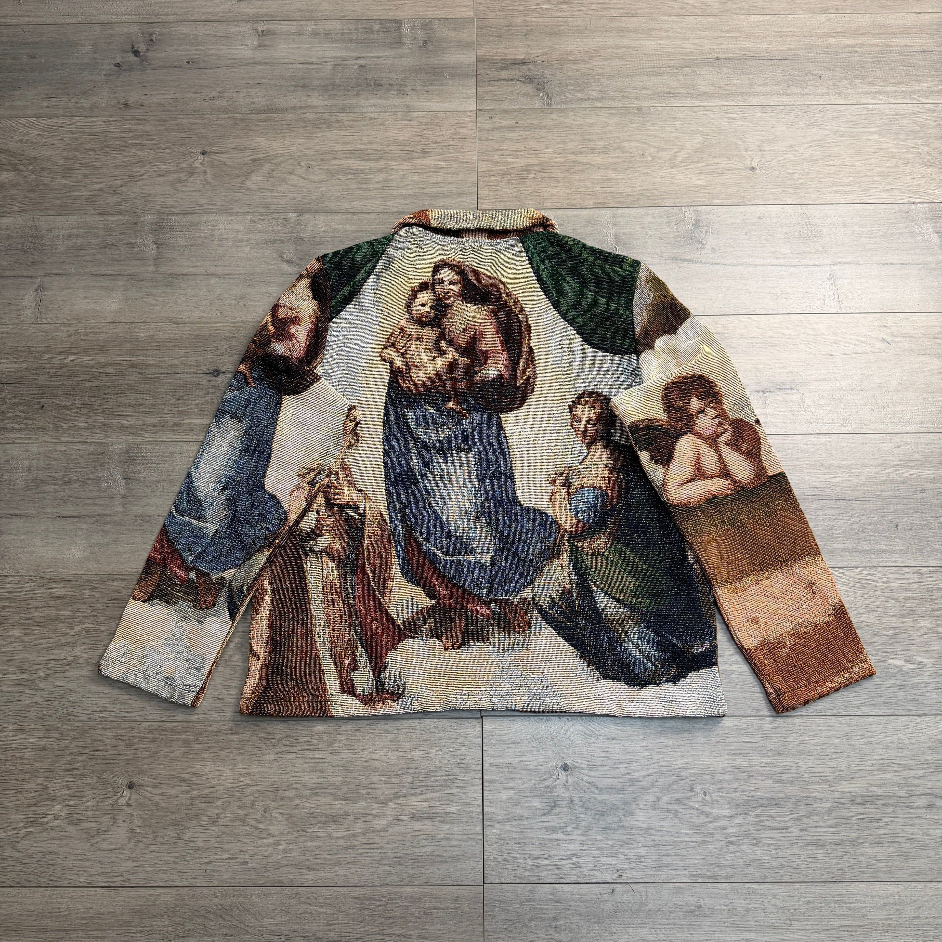 TWO ANGELS TAPESTRY JACKET