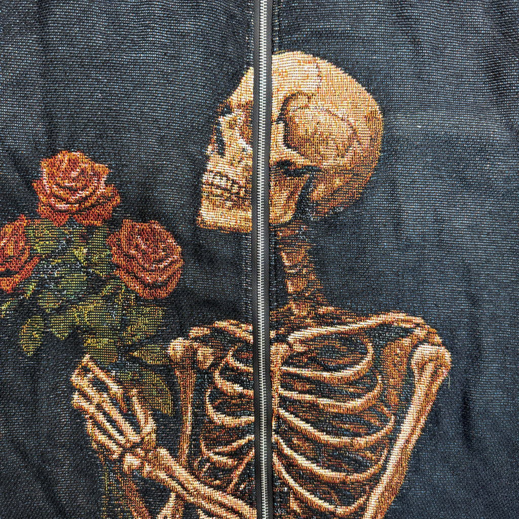 ROSE SKULL TAPESTRY JACKET