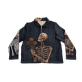 ROSE SKULL TAPESTRY JACKET
