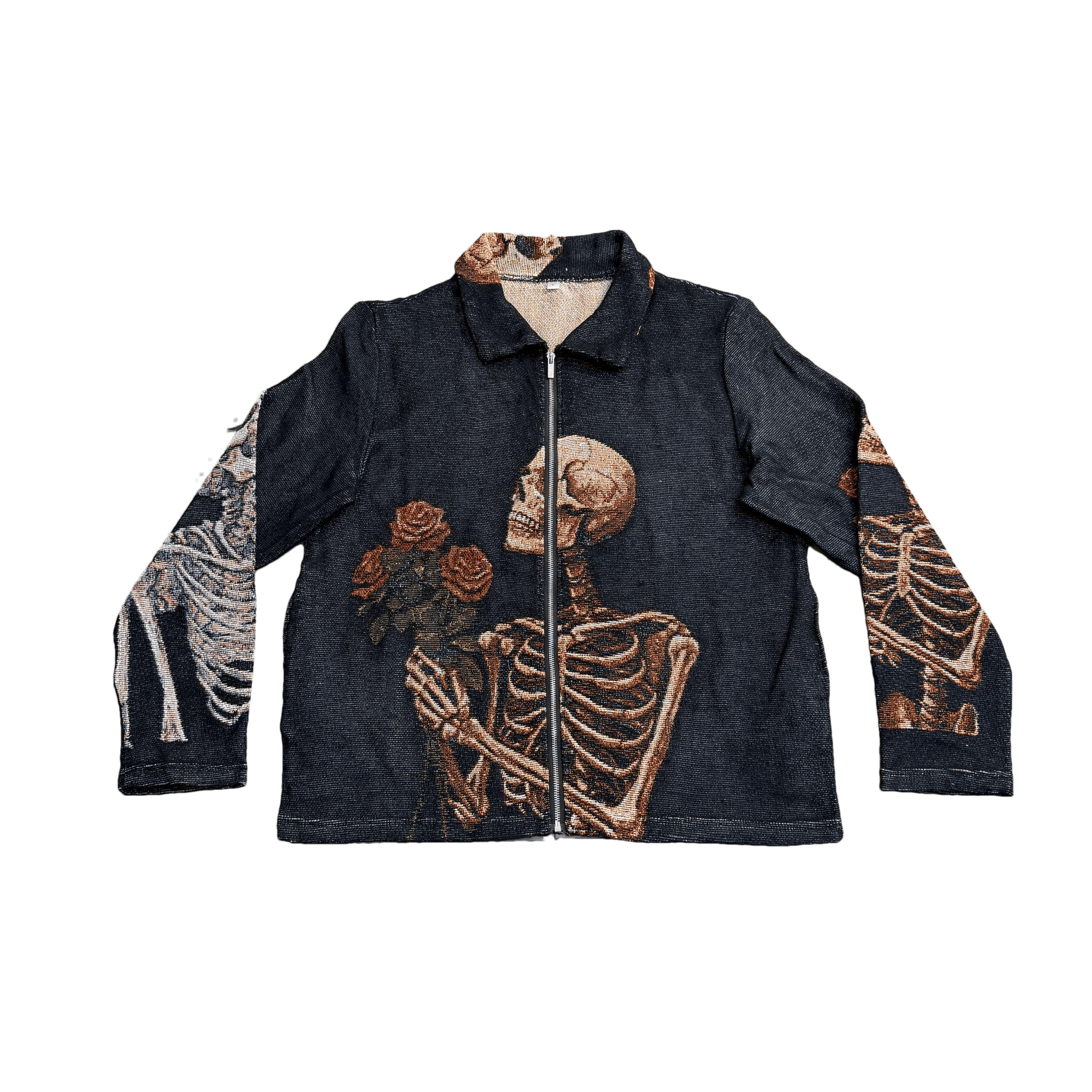 ROSE SKULL TAPESTRY JACKET