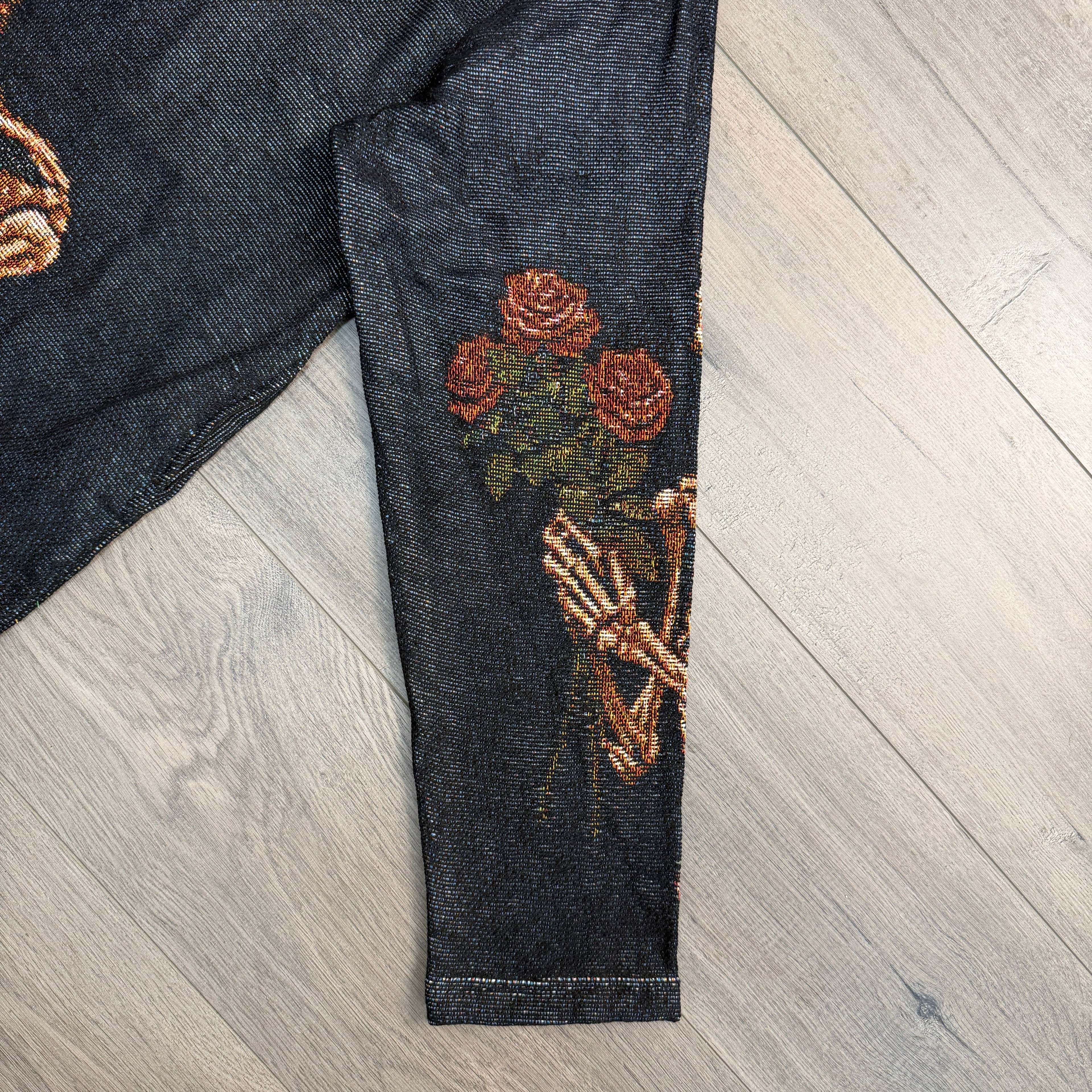 ROSE SKULL TAPESTRY JACKET