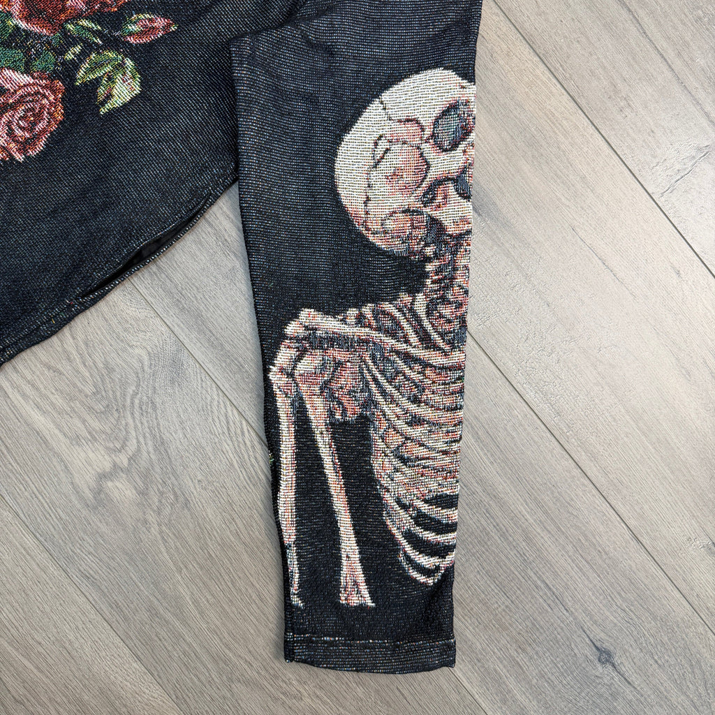 ROSE SKULL TAPESTRY JACKET