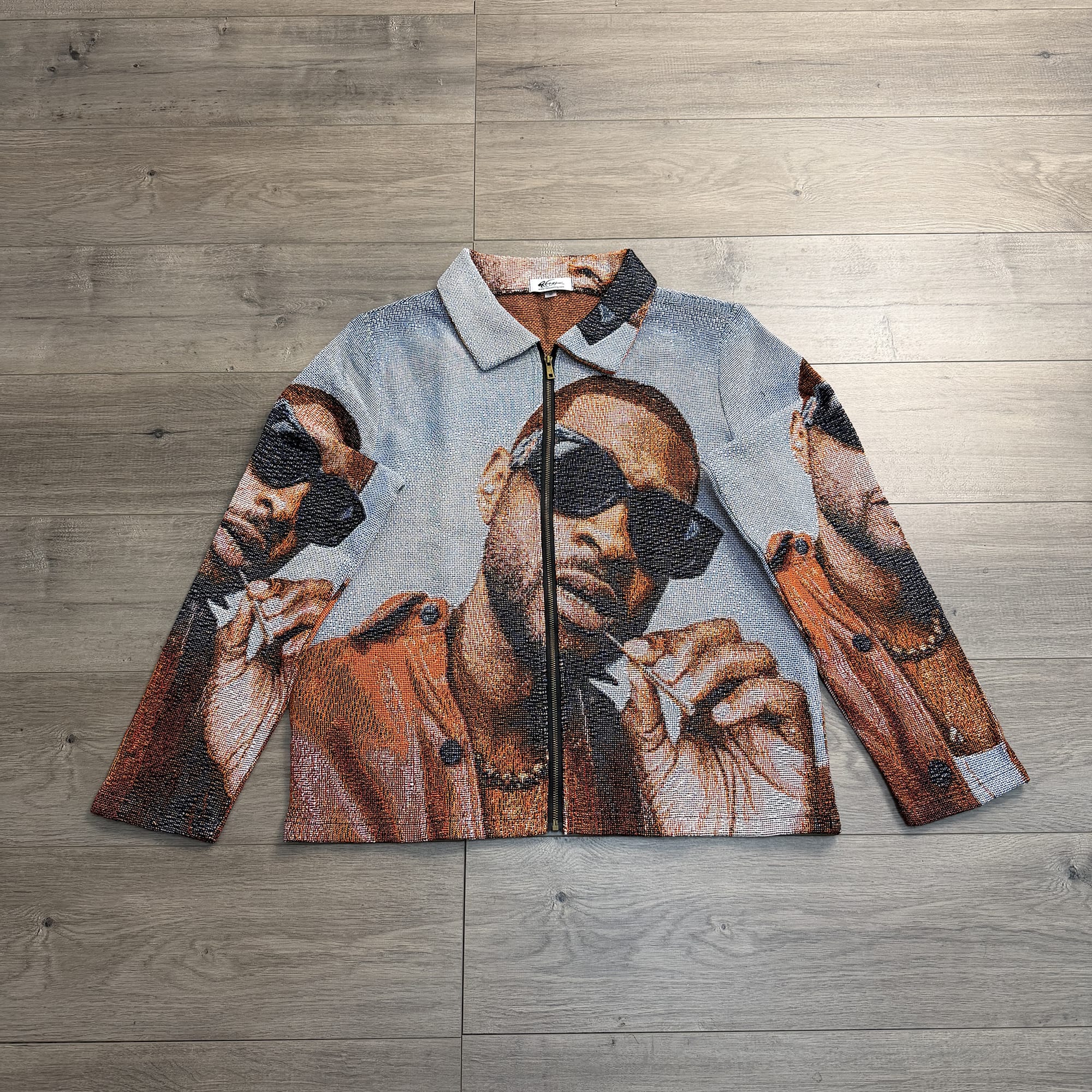 HIP HOP RAPPER TAPESTRY JACKET