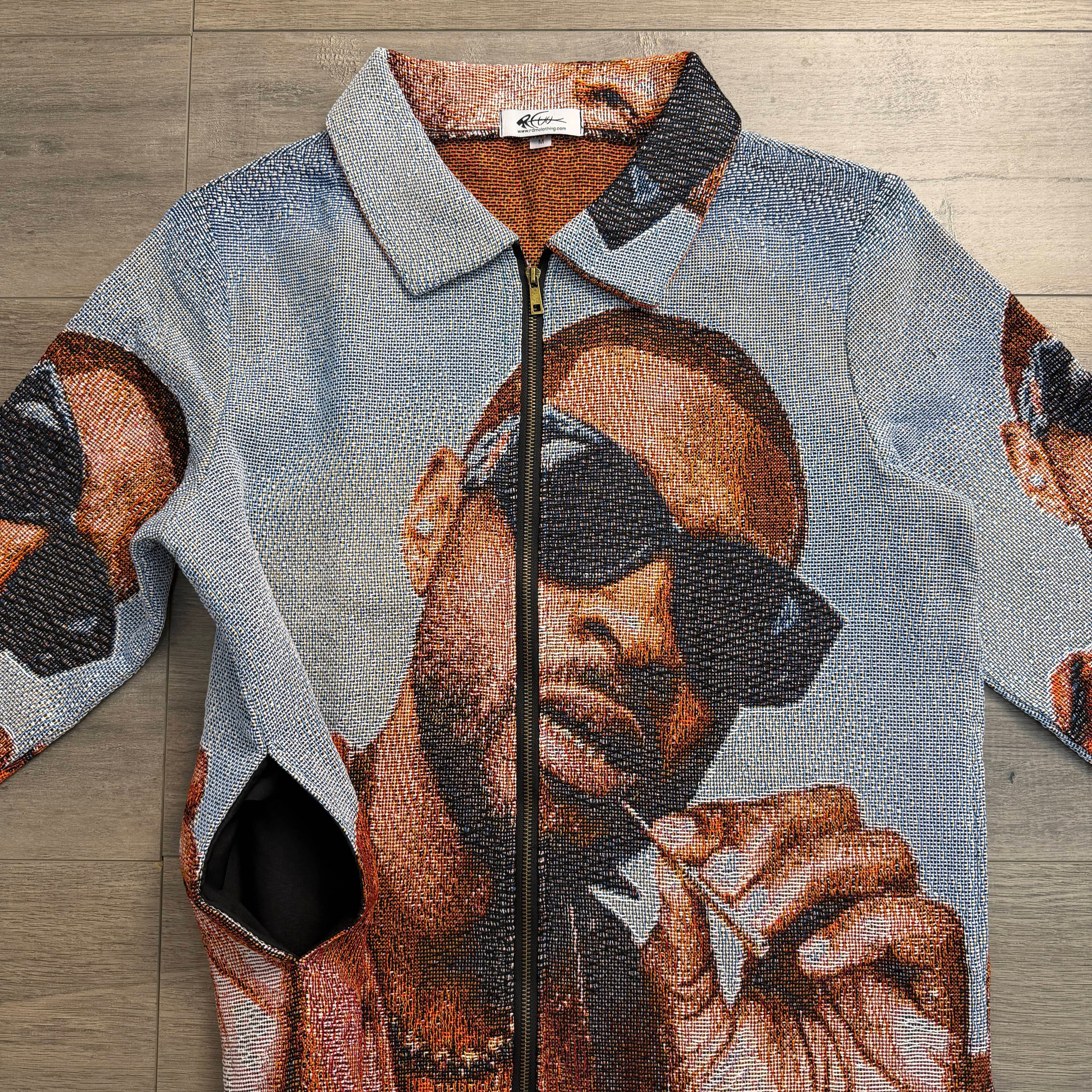 HIP HOP RAPPER TAPESTRY JACKET