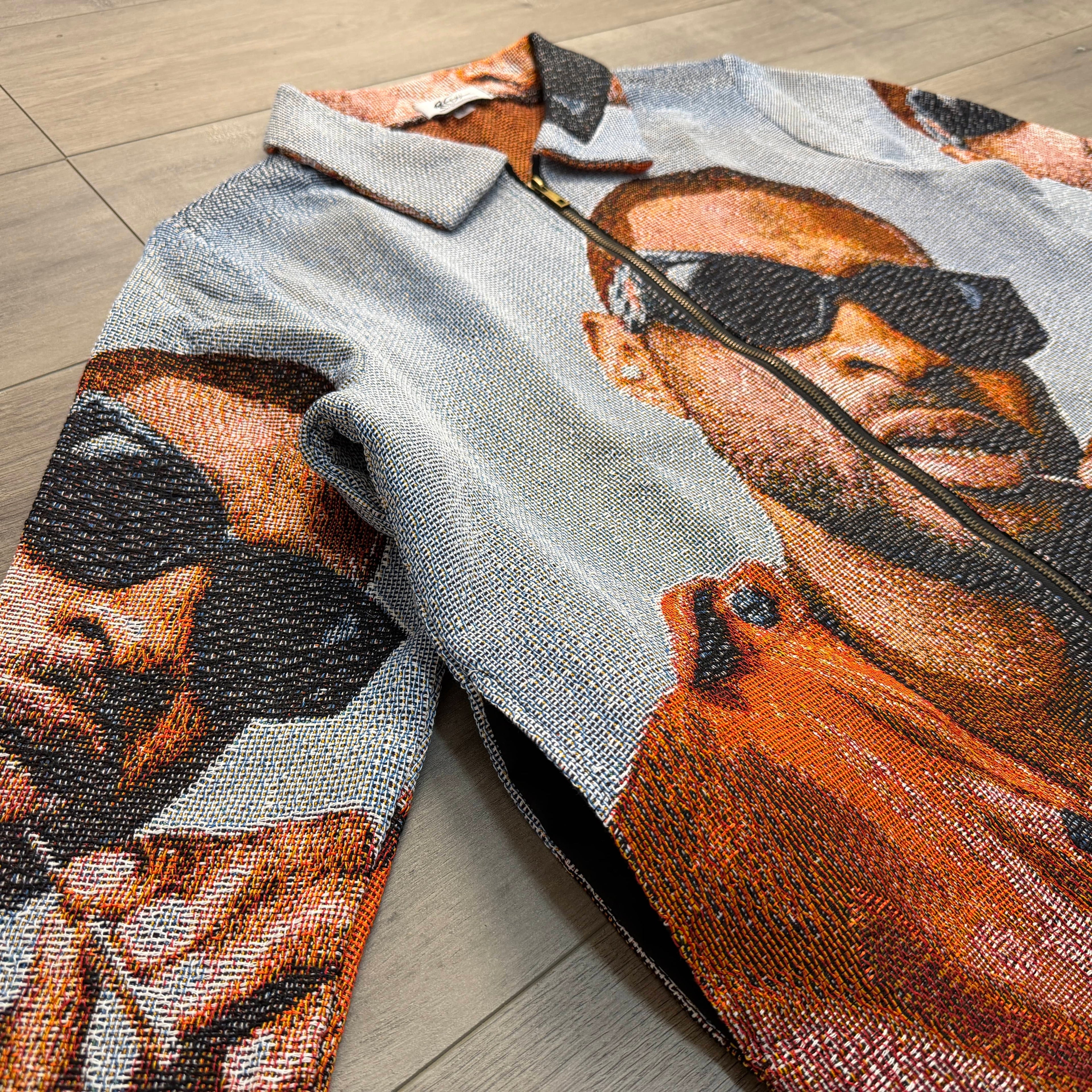 HIP HOP RAPPER TAPESTRY JACKET