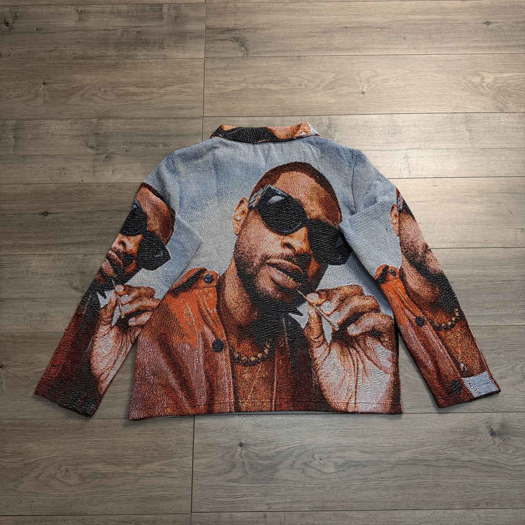 HIP HOP RAPPER TAPESTRY JACKET