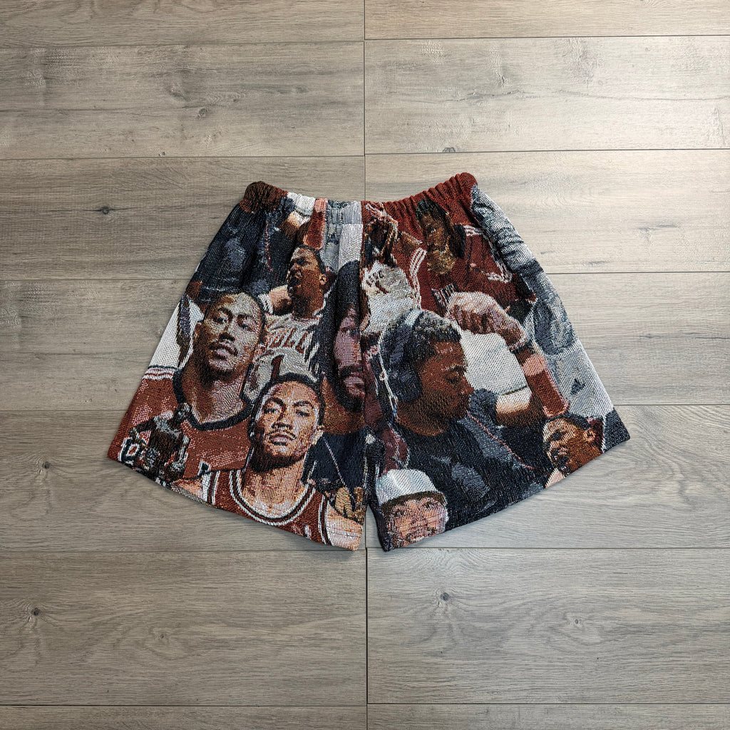 ROSE TAPESTRY SHORTS