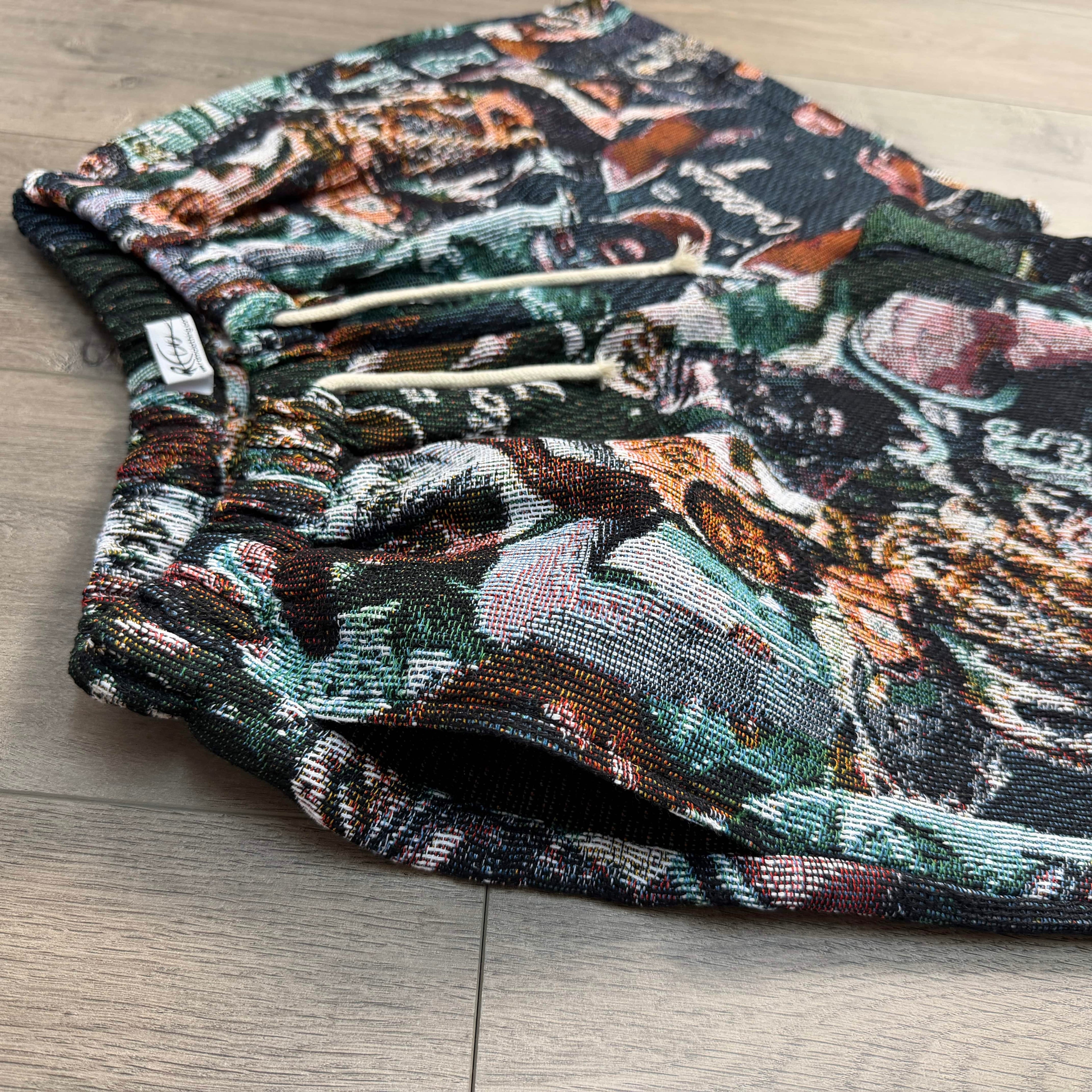 J BROWN TAPESTRY SHORTS