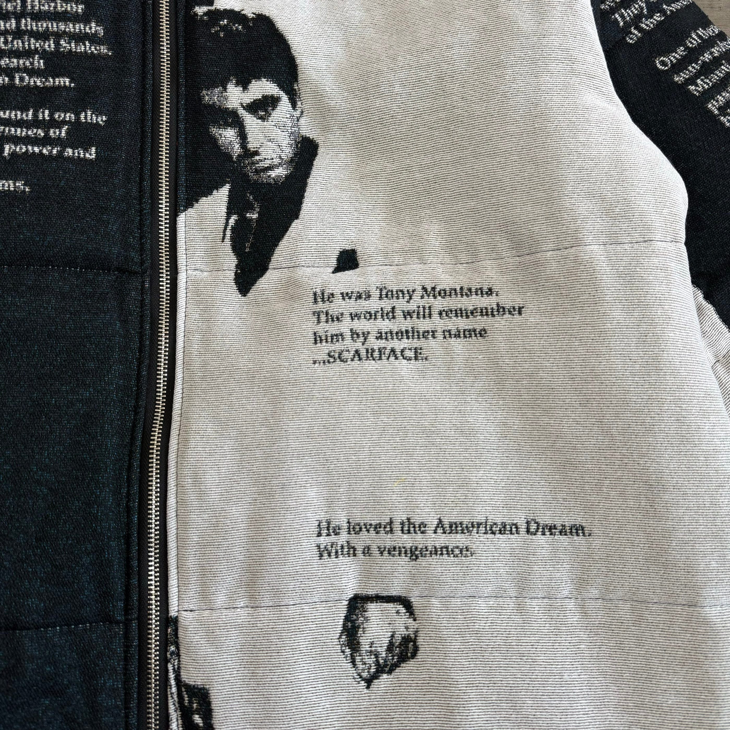 SCARFACE TAPESTRY COAT