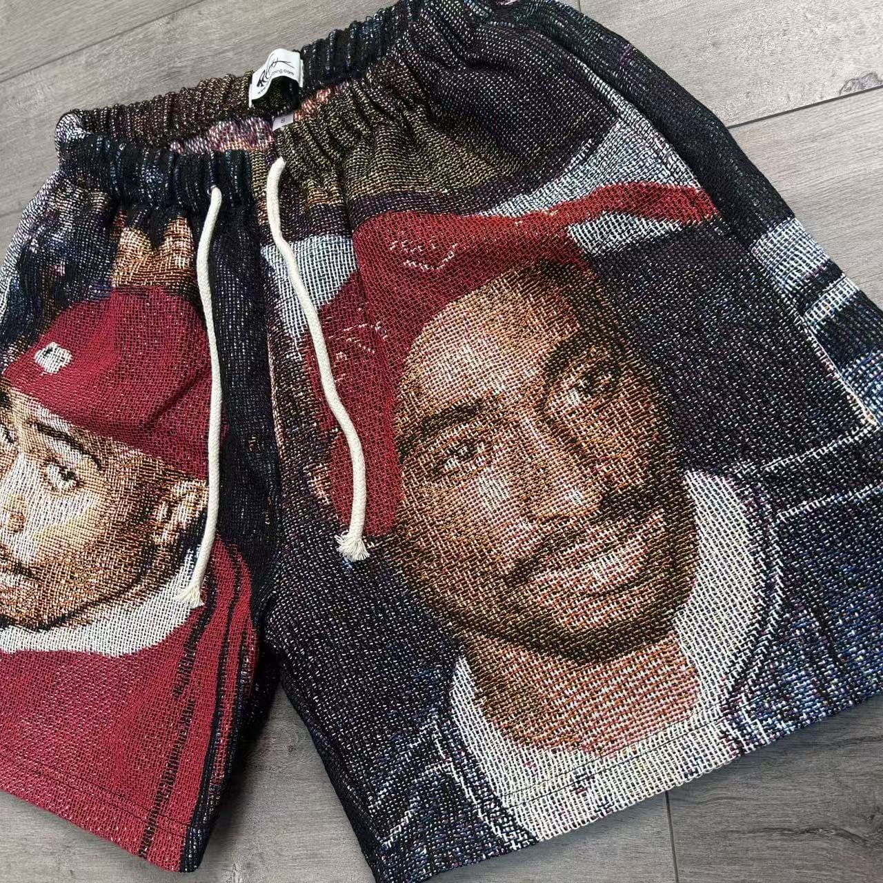 2PAC V5 TAPESTRY SHORTS