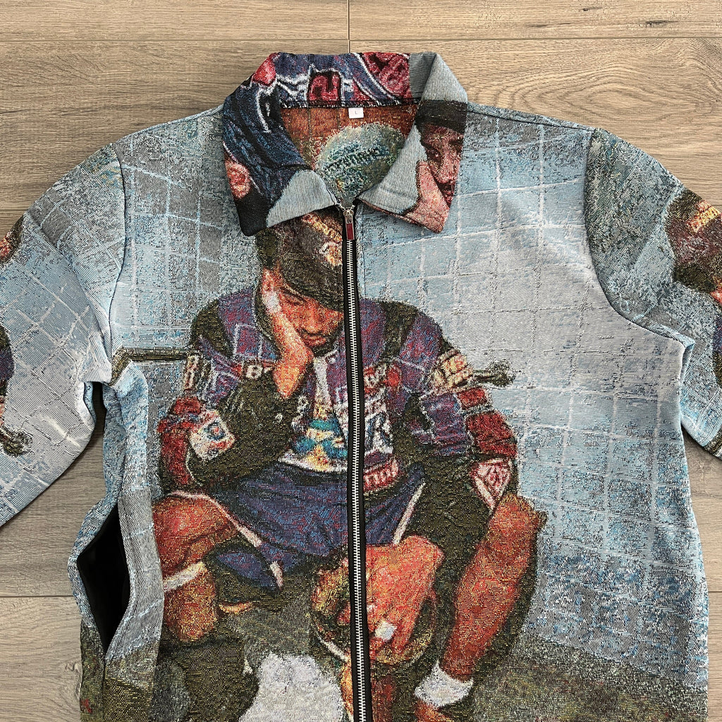 RDMCLOTHINGART tapestry hoodie 2001 TROPHY KB TAPESTRY JACKET