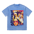 RDMCLOTHINGART tapestry hoodie AALIYAH HEAVY WEIGHT COTTON TEE-9029