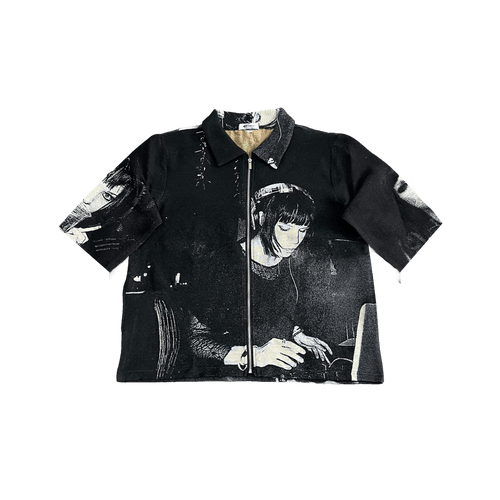 RDMCLOTHINGART tapestry hoodie ALICE TAPESTRY TEE