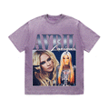 RDMCLOTHINGART tapestry hoodie AVRIL LAVIGNE HEAVY WEIGHT COTTON TEE-8851