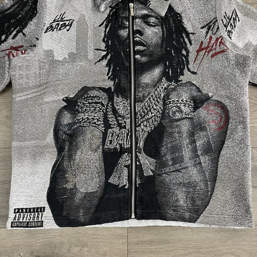 RDMCLOTHINGART tapestry hoodie BABY TAPESTRY TEE