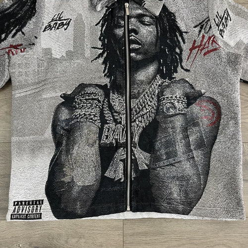 RDMCLOTHINGART tapestry hoodie BABY TAPESTRY TEE