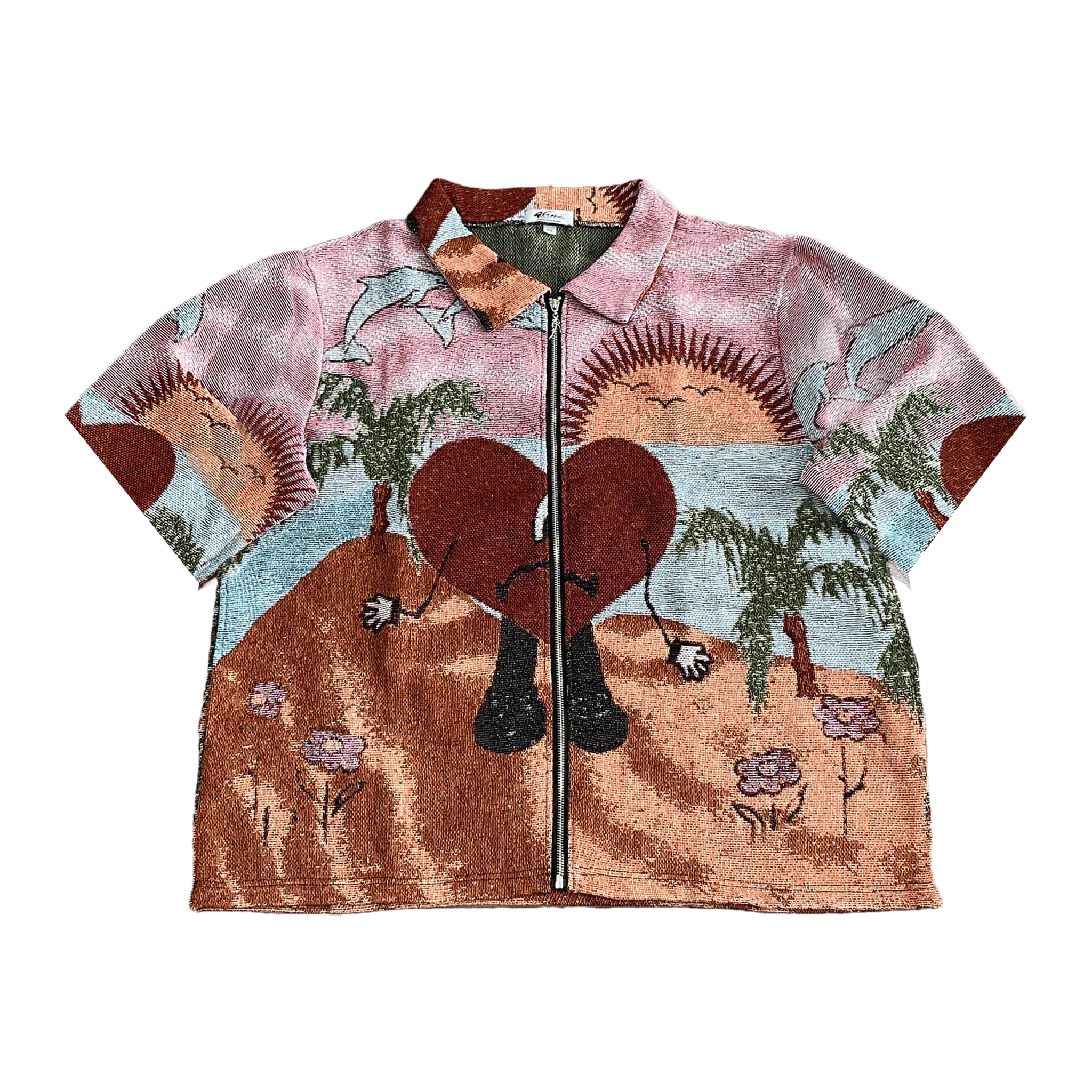 RDMCLOTHINGART tapestry hoodie BAD BUNNY V3 TAPESTRY TEE-98235