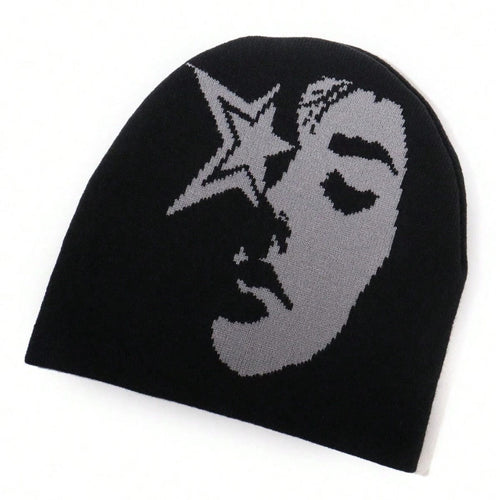 RDMCLOTHINGART tapestry hoodie BEANIE-2048
