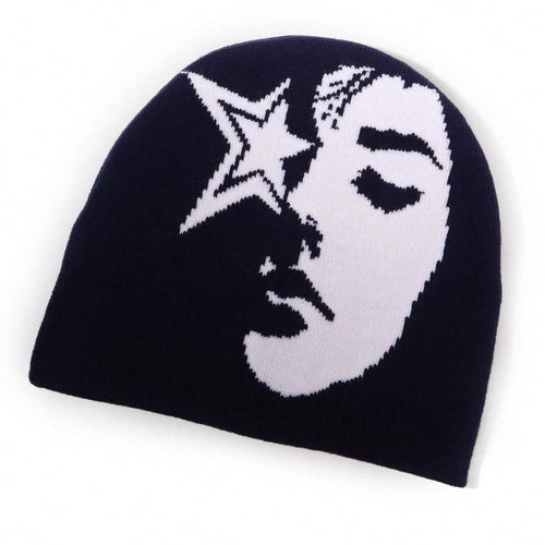 RDMCLOTHINGART tapestry hoodie BEANIE-2048