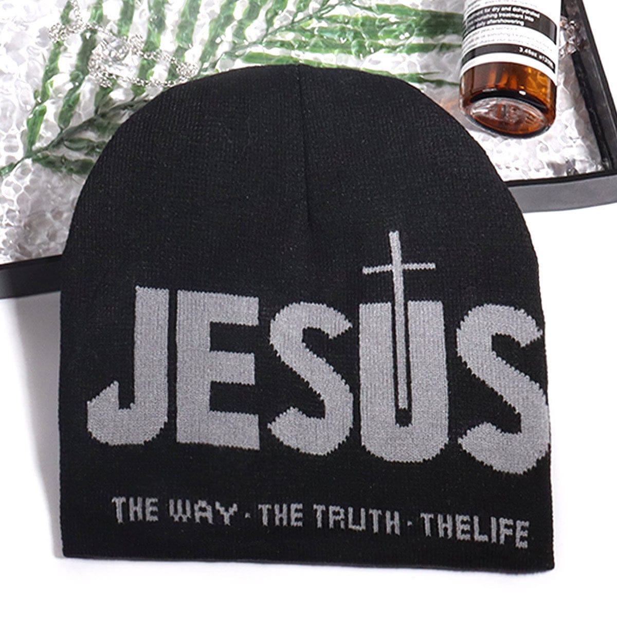 RDMCLOTHINGART tapestry hoodie BEANIE-2073