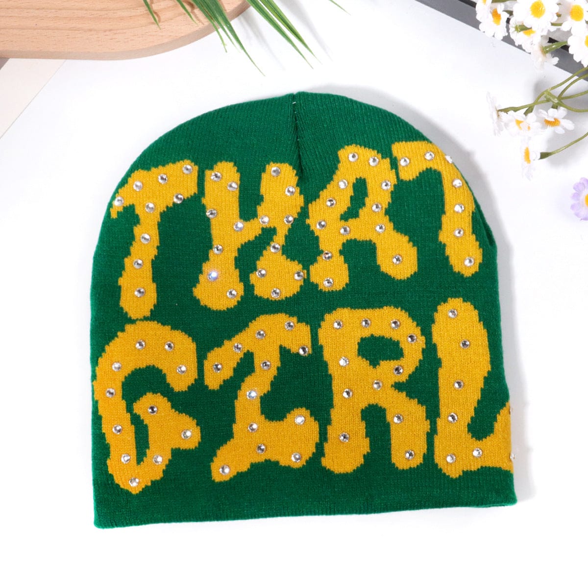 RDMCLOTHINGART tapestry hoodie BEANIE-2165
