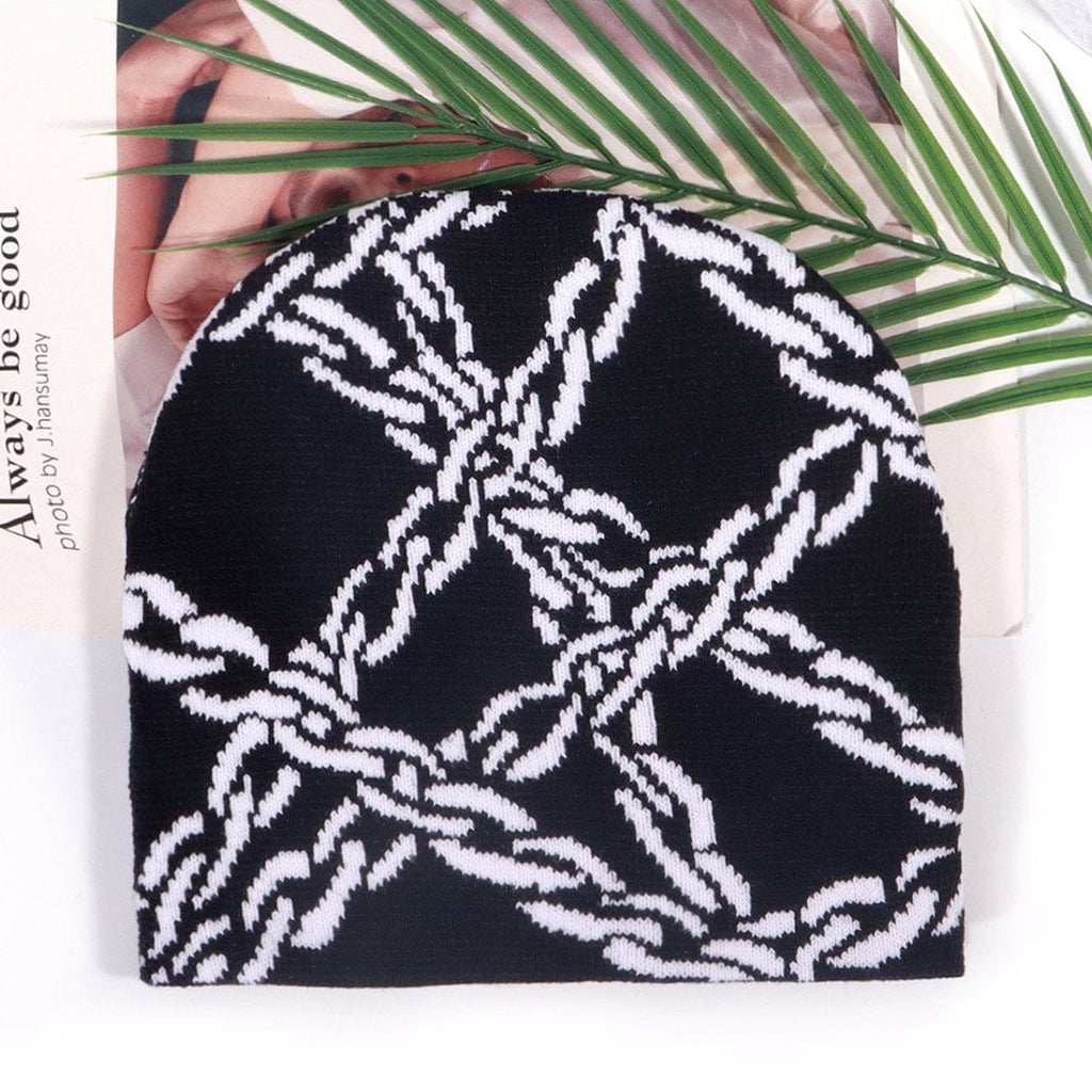 RDMCLOTHINGART tapestry hoodie BEANIE-2182